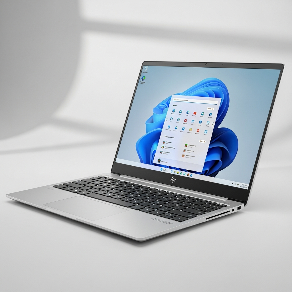 Le HP EliteBook : L'art de faire semblant de travailler avec classe